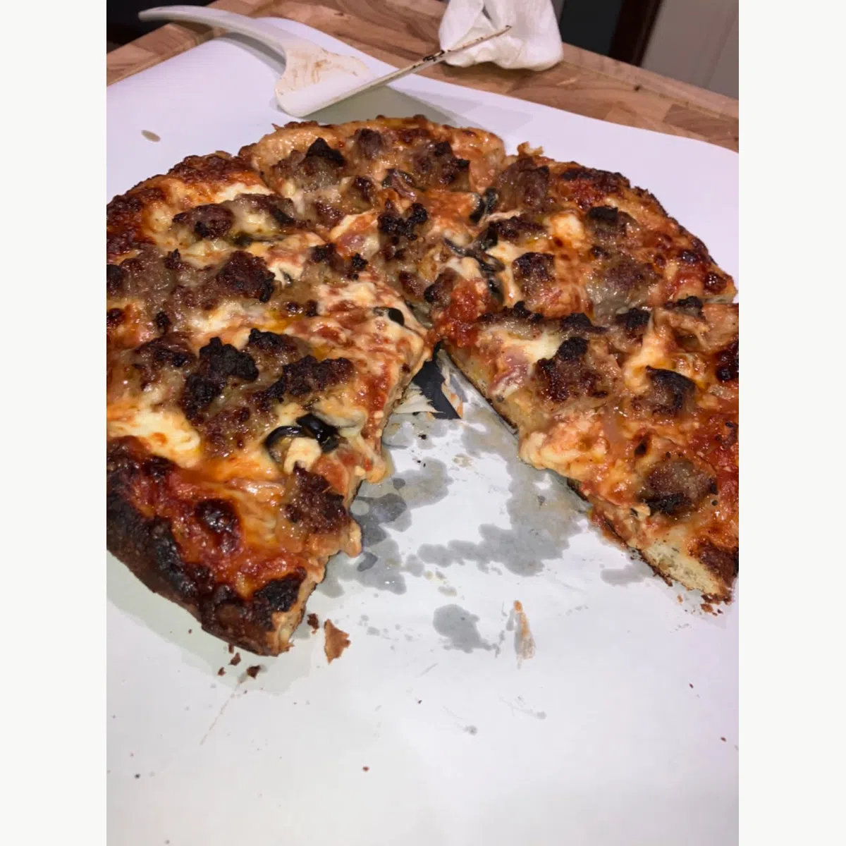 Real wood-fired taste