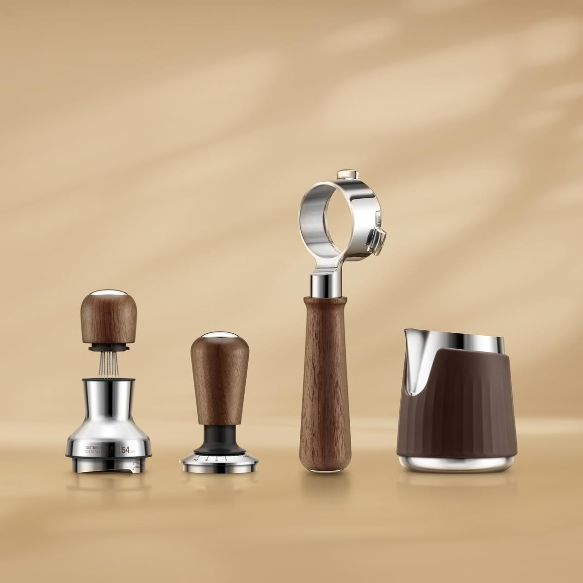 Breville Distribution Duo 54mm – Walnut Craft Collection