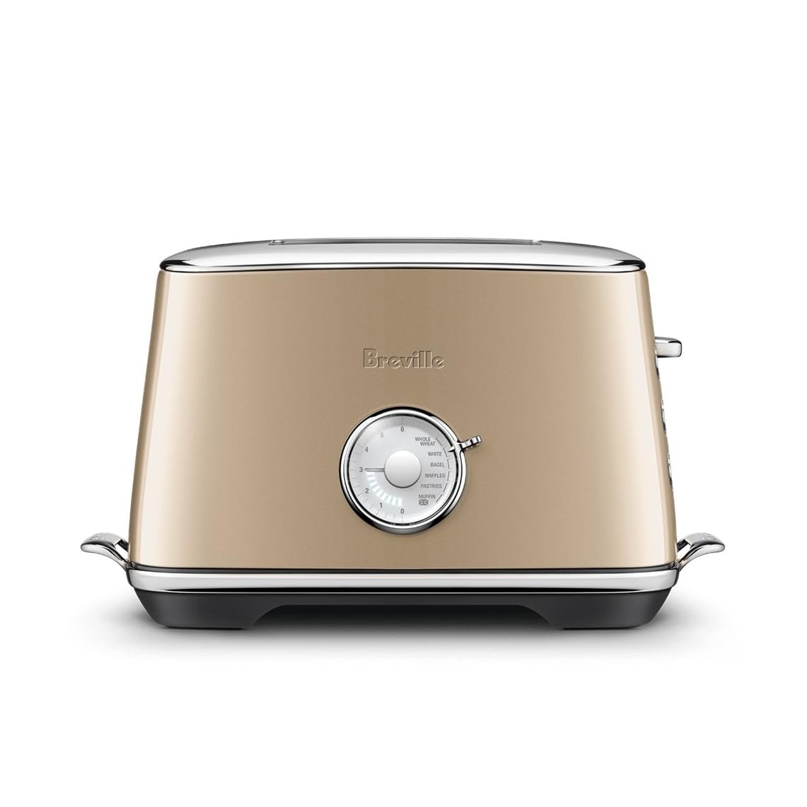 Breville Toast Select Luxe Kitchen Toaster BTA735BTR, 2 Slice, Black Truffle