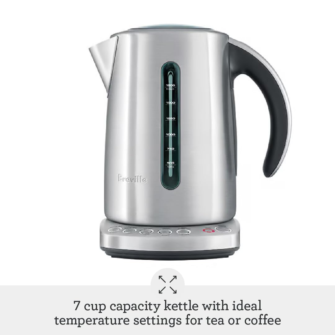 Breville BKE820XL IQ Kettle Water Heater, 7 Cup, Brushed Stainless Steel