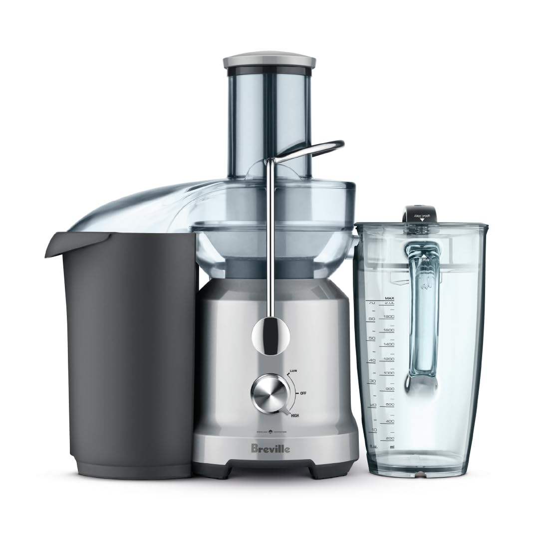 Breville Juice Fountain Cold, 70 fl oz, Silver