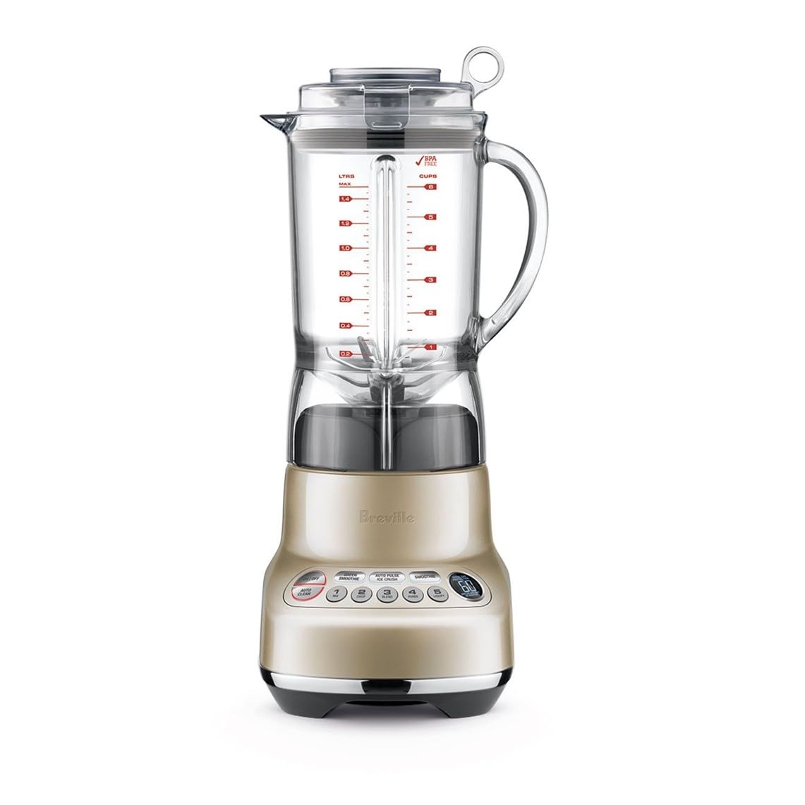 Breville BBL620SIL Fresh and Furious Blender — Silver