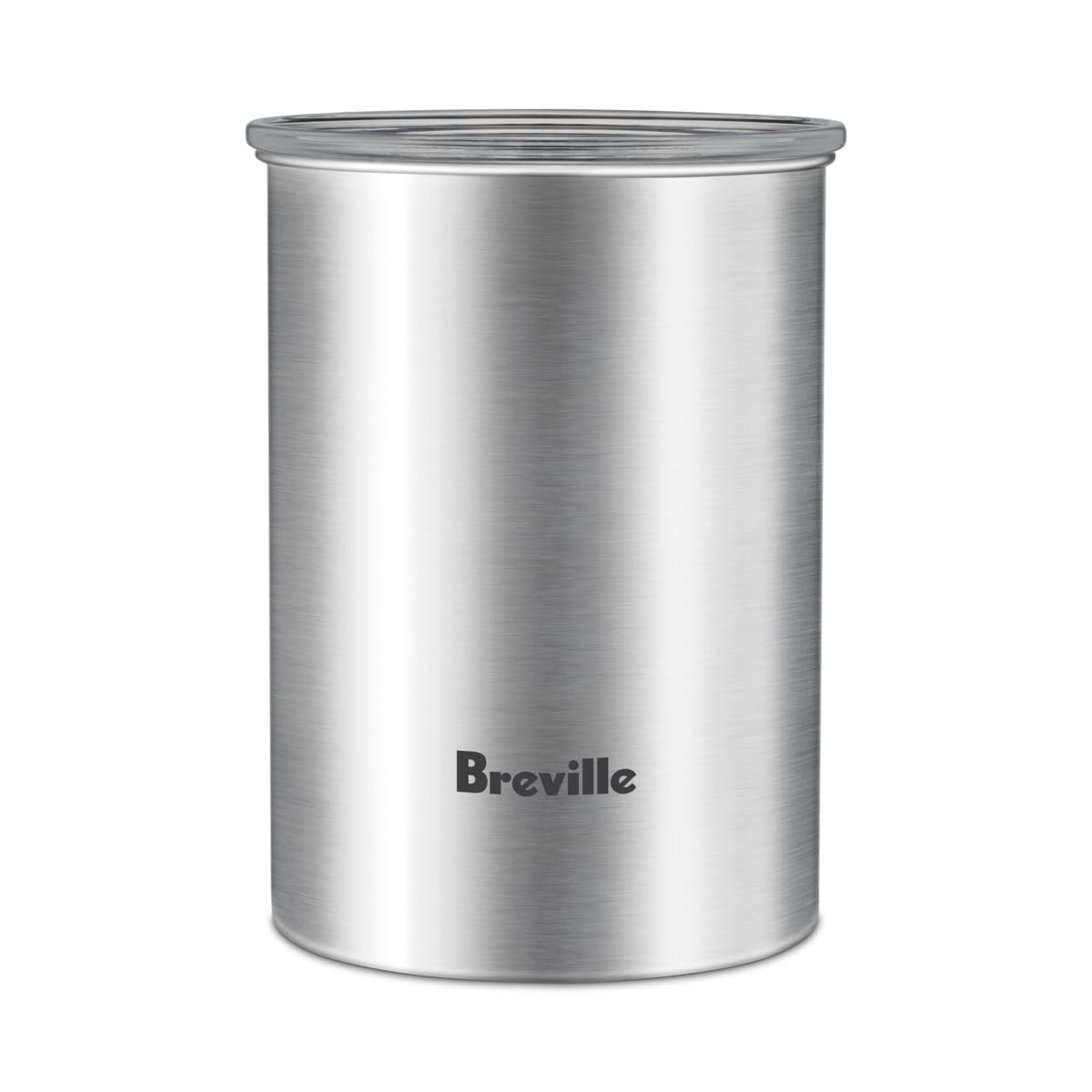 Breville Bean Keeper Coffee Canister – 500g Capacity, Brushed Stainless Steel