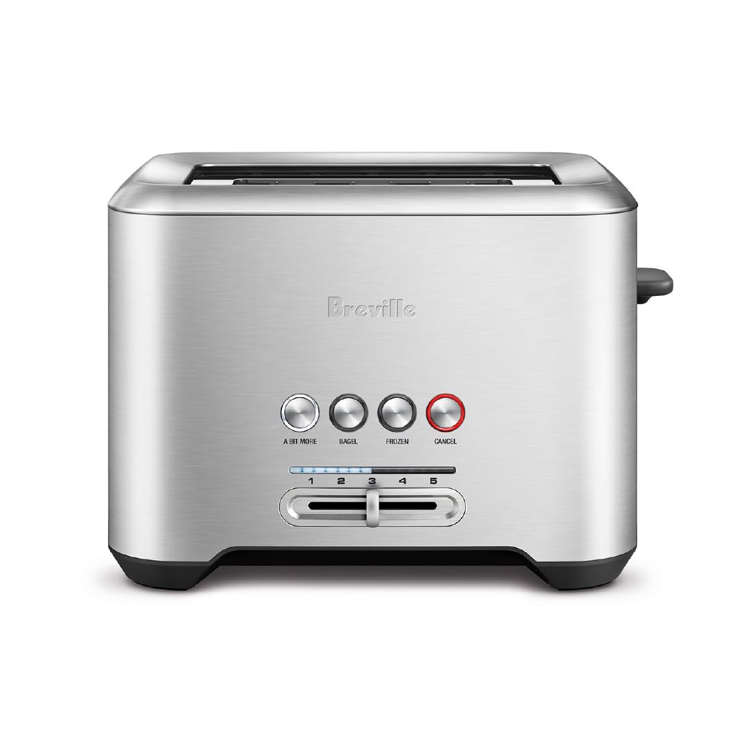 Breville Bit More Toaster, 4 Slice, Brushed Stainless Steel