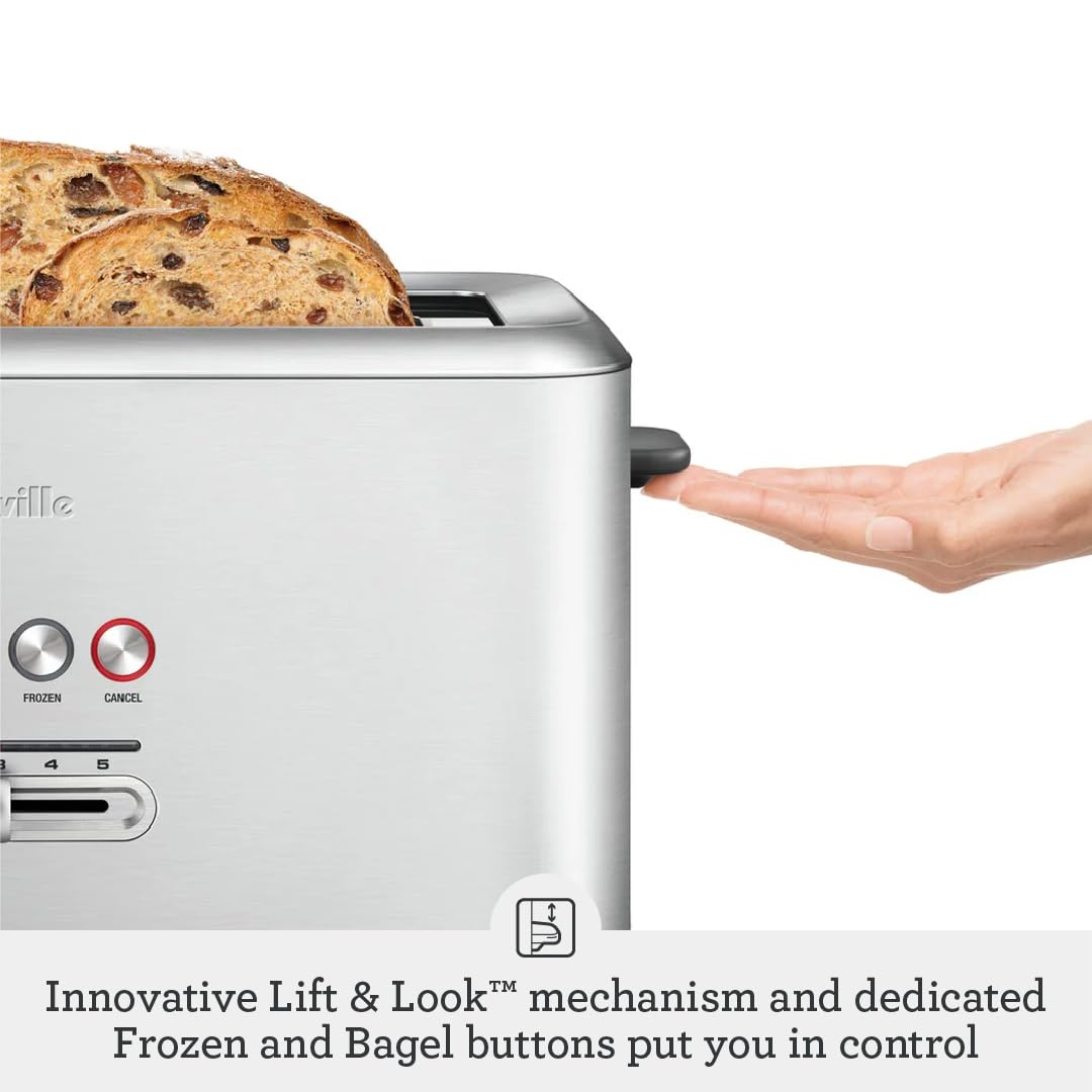 Breville Bit More Toaster, 4 Slice, Brushed Stainless Steel