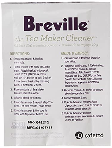 Breville Revive Organic Tea Maker Cleaner (4 Pack)