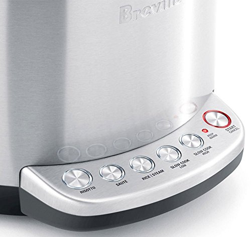 Breville The Risotto Plus Multi-Cooker and Steamer (10-Cup Uncooked/20-Cup Cooked)
