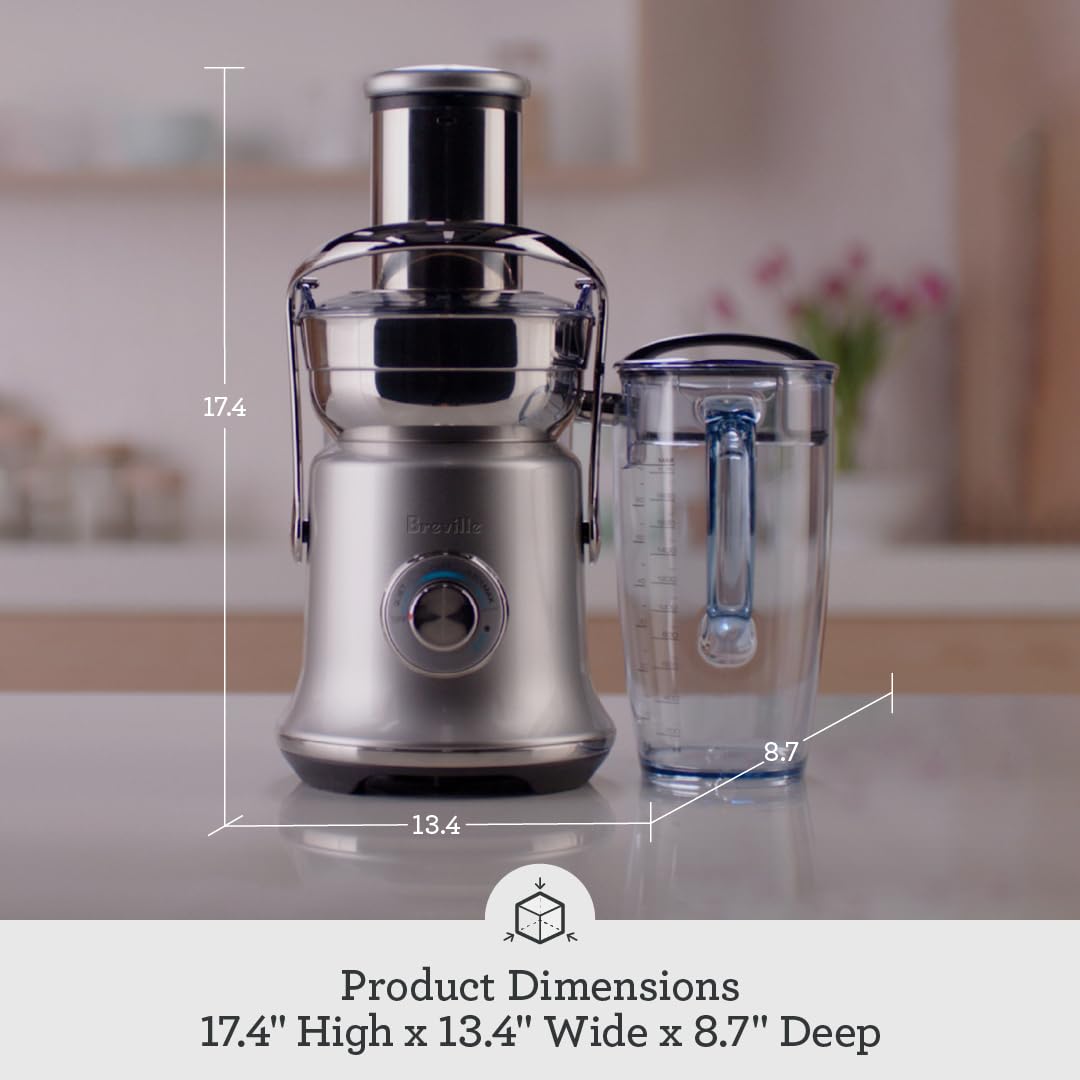 Breville BJE830BTR Juice Fountain Cold XL, 70 fl oz, Black Truffle