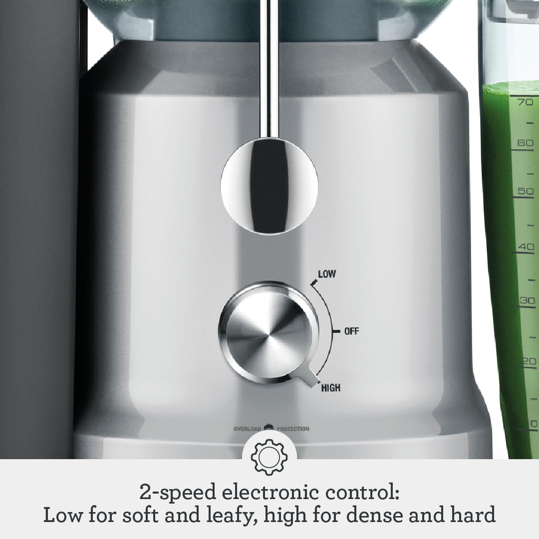 Breville Juice Fountain Cold, 70 fl oz, Silver