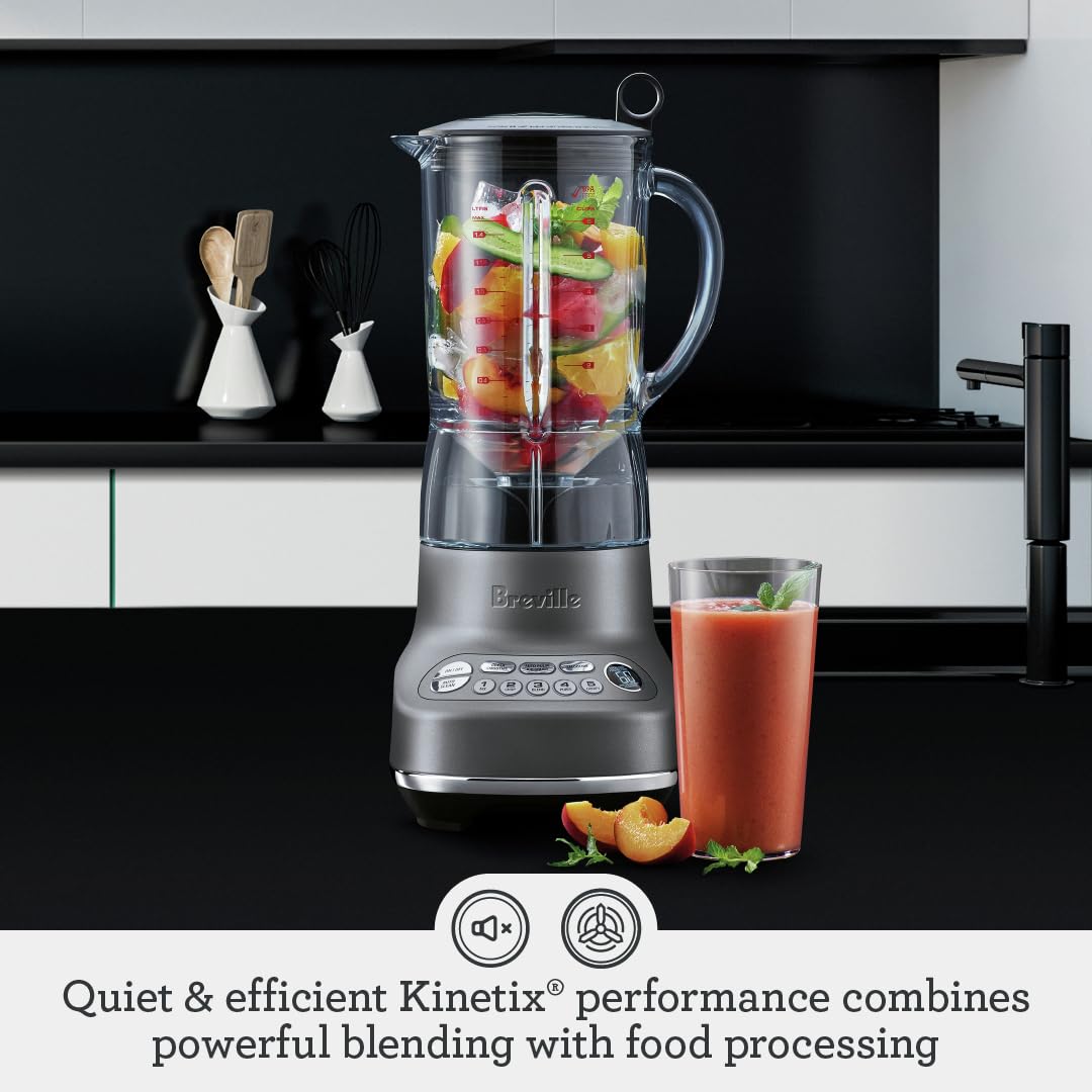 Breville BBL620SIL Fresh and Furious Blender — Silver