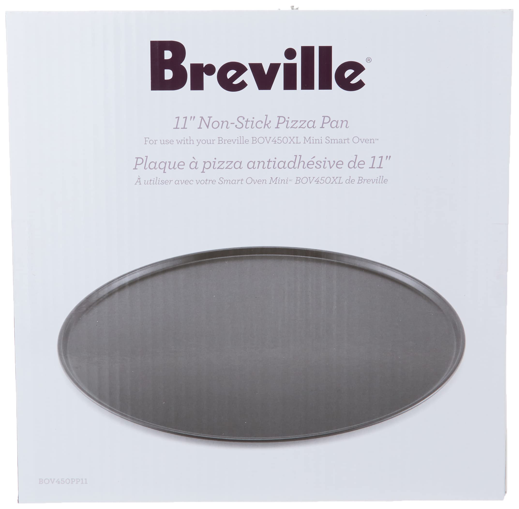 Breville 11-Inch Non-Stick Pizza Pan for Mini Smart Oven BOV450