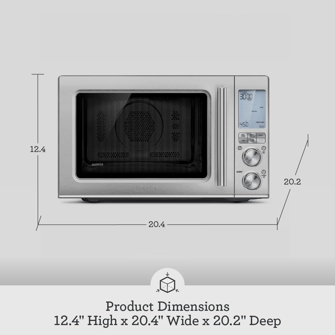 Breville Combi Wave 3-in-1 Microwave, Air Fryer & Convection Oven