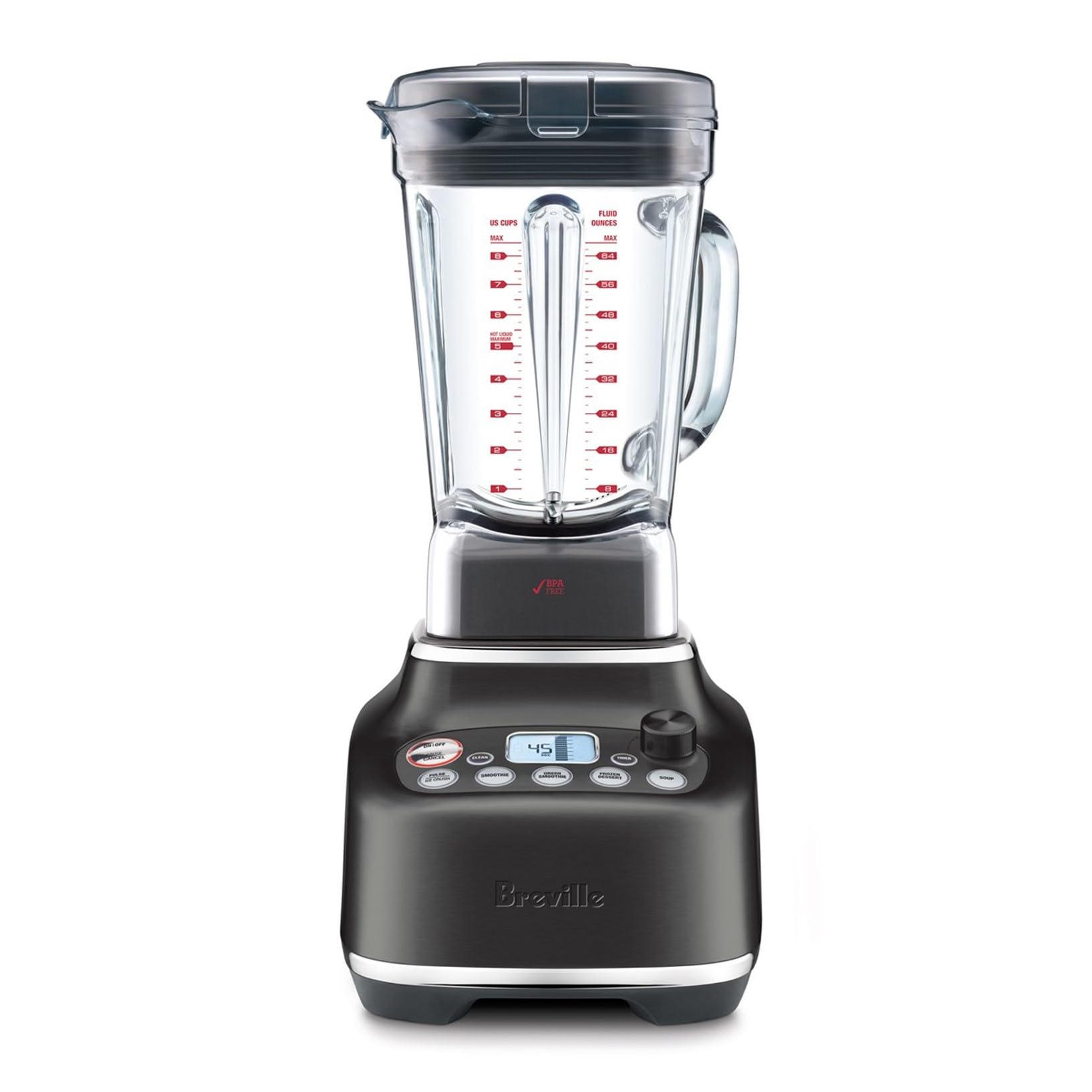 Breville Super Q Home Blender – Black Truffle (BBL920BTR)