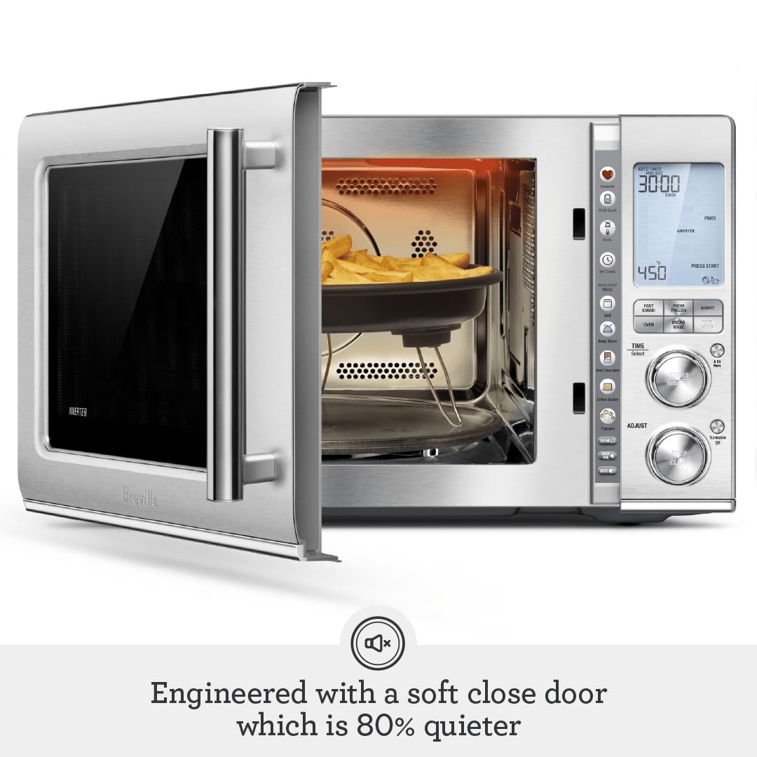 Breville Combi Wave 3-in-1 Microwave, Air Fryer & Convection Oven