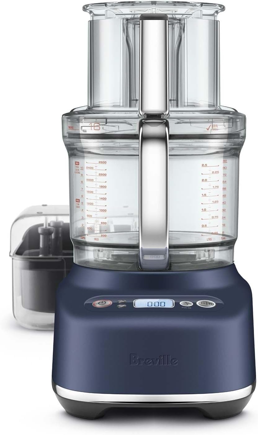 Breville Sous Chef 16 Food Processor, 16 Cup, Black Truffle (BFP810)