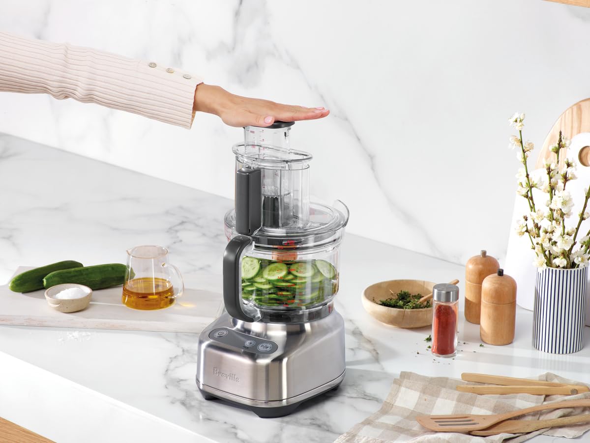BFP610 Sous Chef 9 Cup Food Processor, Small, Brushed Stainless Steel