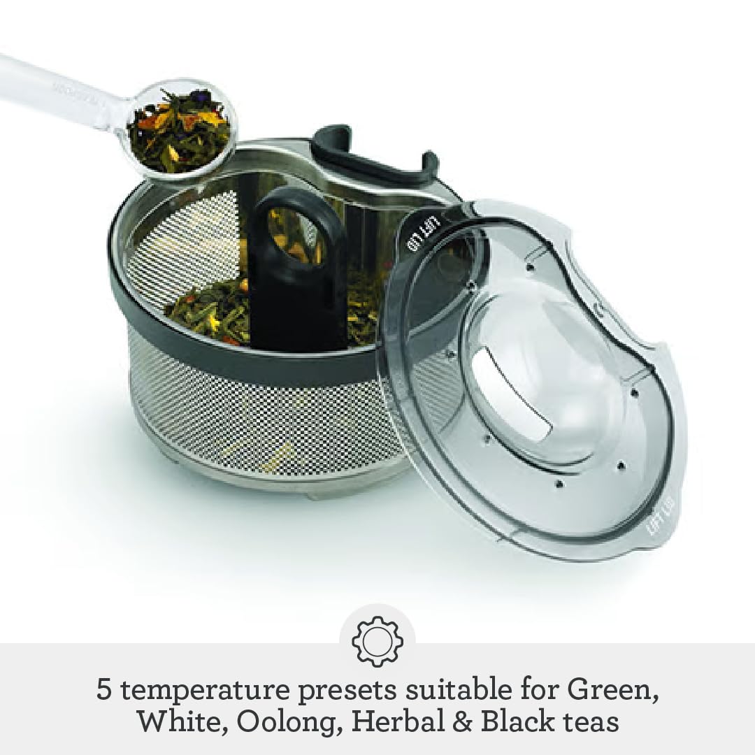 Breville BTM800XL Tea Maker — 51 oz Brushed Stainless Steel & Glass