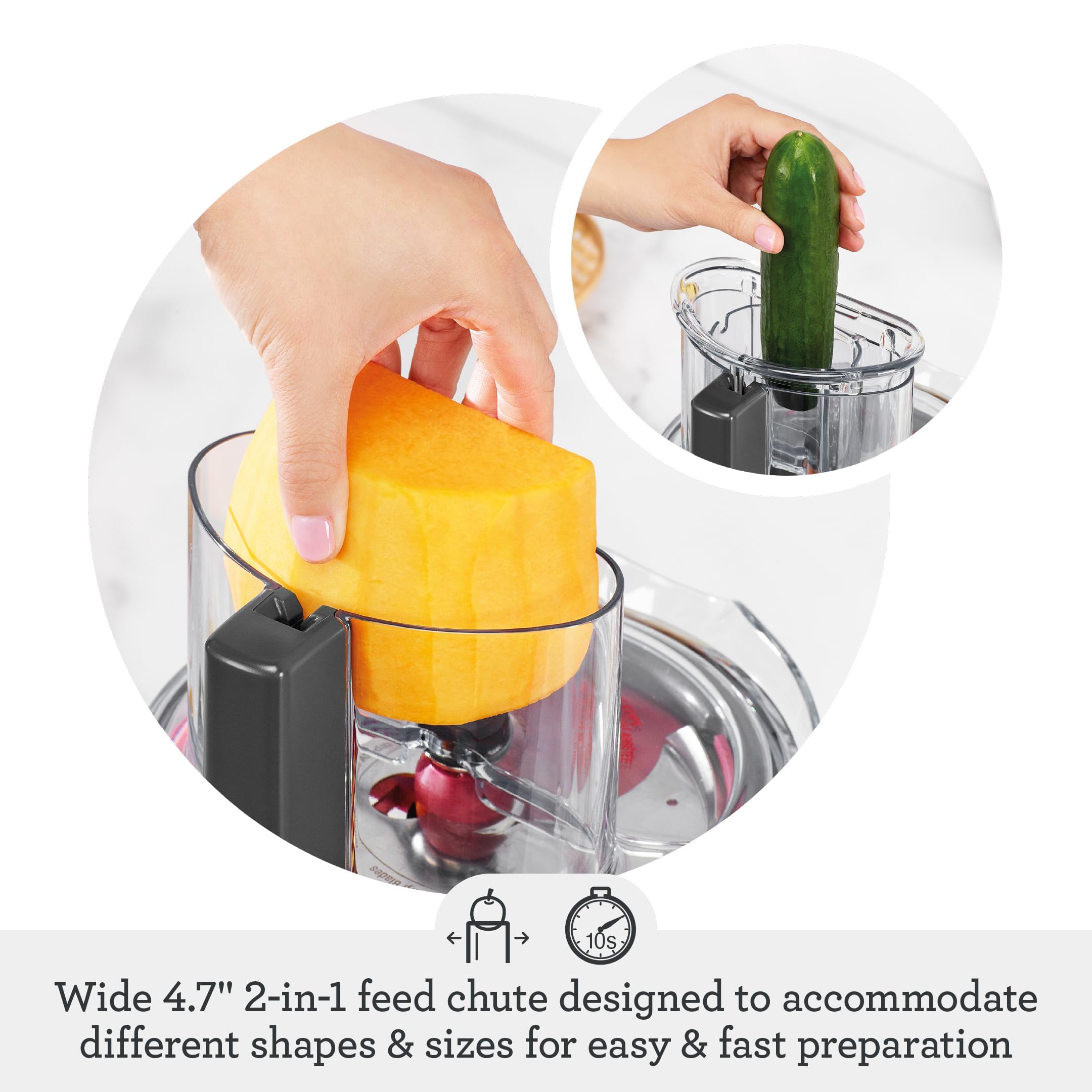 BFP610 Sous Chef 9 Cup Food Processor, Small, Brushed Stainless Steel