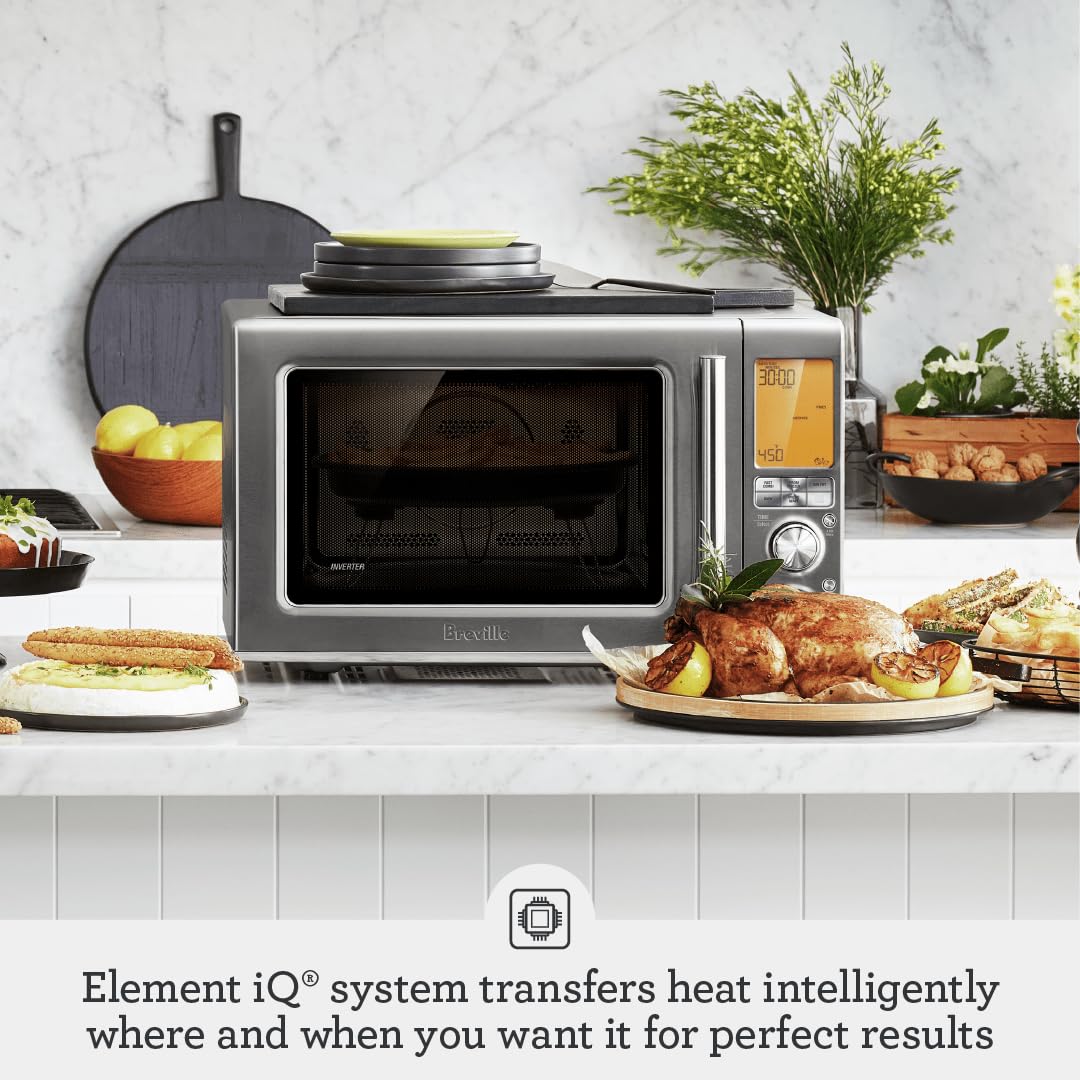Breville Combi Wave 3-in-1 Microwave, Air Fryer & Convection Oven