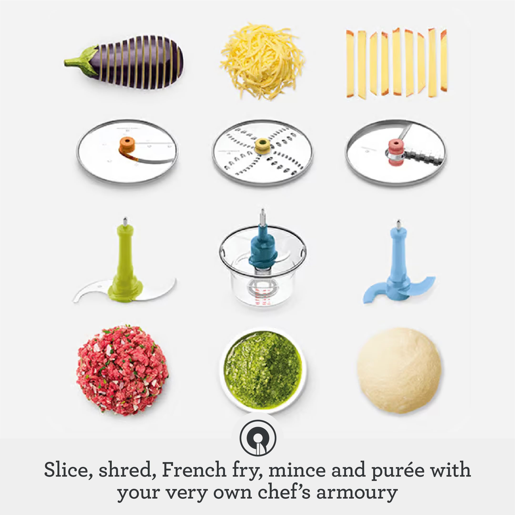 Breville Paradice 16 Cup Food Processor and Dicer, Brushed Stainless Steel
