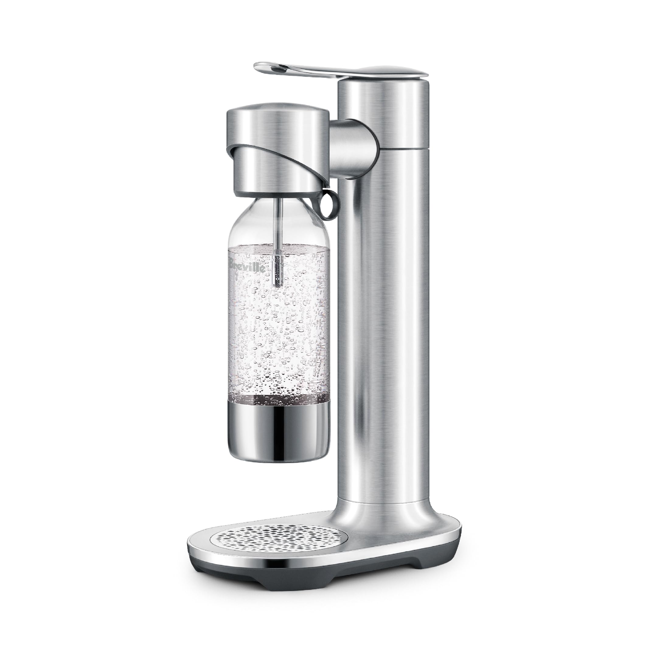 Breville InFizz Aqua Sparkling Water Maker, Brushed Stainless Steel