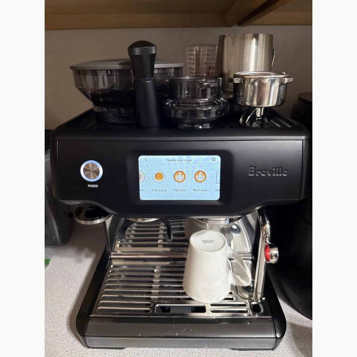 Good espresso, but noisy